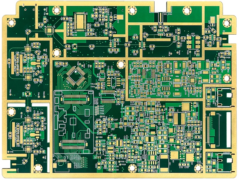 JLCPCB via-in-pad pcb